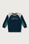 United Colors of Benetton bluza dziecięca bawełniana granatowa 3J70G10NM