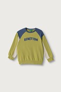 United Colors of Benetton bluza dziecięca bawełniana zielona 3J70G10NM