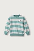 United Colors of Benetton pulover otroški z bombažem turkizen 331PC10SY