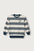 United Colors of Benetton pulover otroški z bombažem siv 331PC10SY