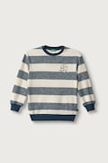United Colors of Benetton pulover otroški z bombažem siv 331PC10SY