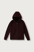 Colmar bluza rozpinana z kapturem dziecięca z bawełną brązowa 36000045N
