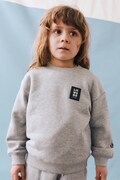 Liewood bluza dziecięca bawełniana Ridley Sweatshirt szara LW20778