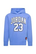 Jordan bluza z kapturem dziecięca z bawełną niebieska 95C479