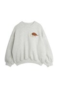 Mini Rodini bluza dziecięca bawełniana Elephant szara 26720130