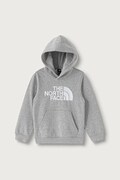 The North Face dukserica sa kapuljačom za djecu s pamukom TEEN TNF ESSENTIAL DREW PEAK HOODIE siva NF0A8H3YCQO1