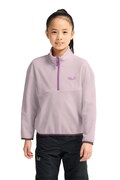 Jack Wolfskin μπλούζα fleece παιδική TAUNUS 100 ροζ A66169