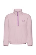 Jack Wolfskin μπλούζα fleece παιδική TAUNUS 100 ροζ A66169