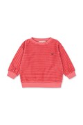 Konges Sløjd oversize dukserica za djecu od pamuka ITTY SWEAT SHIRT GOTS roza KS106045