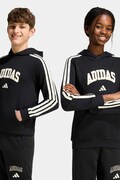adidas bluza z kapturem dziecięca z bawełną czarna KE1635