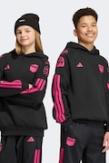 adidas bluza z kapturem dziecięca z bawełną FORTNITE czarna KR1750