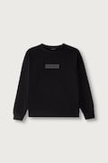 Napapijri суичър за деца с памук B-NEW BOX LOGO C W черен NP0A8B3K9411