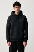 Haglöfs bluza z kapturem męska z bawełną czarna 608164