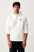 Nike Sportswear bluza z kapturem męska z bawełną Club biała FN3859.100