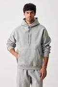 Nike Sportswear hanorac cu glugă pentru bărbați cu bumbac Solo Swoosh gri HV1082.063