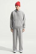 Nike Sportswear bluza z kapturem męska z bawełną Solo Swoosh szara HV1082.063