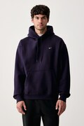 Nike Sportswear hanorac cu glugă pentru bărbați cu bumbac Solo Swoosh gri HV1082.525