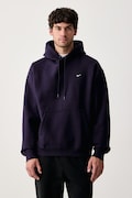 Nike Sportswear hanorac cu glugă pentru bărbați cu bumbac Solo Swoosh gri HV1082.525