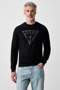Guess dukserica za muškarce s pamukom crna M6YQ37 K4103