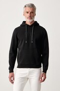 Guess mikina s kapucňou pánska s bavlnou čierna M6BQ36 K6161