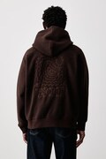 Carhartt WIP Hooded Limn C Fleece Sweat bluza z kapturem polarowa męska brązowa I037251
