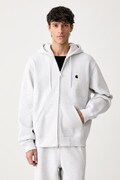 Carhartt WIP Hooded Mack Jacket bluza rozpinana z kapturem z bawełną męska szara I037102