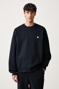 Carhartt WIP Mack Sweat bluza z bawełną męska granatowa I037099