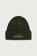 Les Deux czapka beanie męska wełniana zielona 1002378