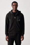 Karl Lagerfeld bluza rozpinana z kapturem męska czarna 564902.705002
