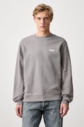 HUGO Blue bluza męska bawełniana Nodacrew szara 50572390