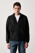 BOSS Green bluza rozpinana z kapturem męska SW_Transit HD FZ czarna 50569889