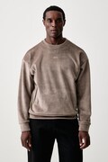 BOSS Green кофта чоловіча велюрова SW_Cord Sweat зелена 50569778