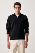BOSS Green hanorac pentru bărbați cu bumbac Sweat bleumarin 50565306