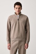 BOSS Green hanorac pentru bărbați cu bumbac Sweat maro 50565306