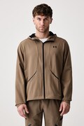 Under Armour bluza rozpinana z kapturem męska Unstoppable brązowa 6014621