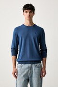 Scotch & Soda sweter męski z wiskozą niebieski 184401