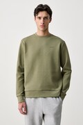 Hackett London bluza męska z bawełną zielona HM5800132