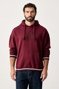 Tommy Hilfiger loungewear pulover moški bordo UM0UM04057