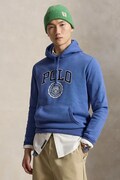 Polo Ralph Lauren bluza z kapturem męska z bawełną niebieska 710B26149