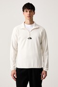 The North Face μπλούζα ανδρική φλις EMBROIDERED LOGO μπεζ NF0A8HRWQLI1