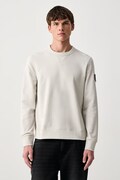 Calvin Klein Jeans bluza męska z bawełną szara LV04RJ200G