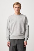 C.P. Company bluza męska bawełniana szara RCCMSS713A005086W