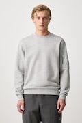 C.P. Company bluza męska bawełniana szara RCCMSS713A005086W