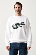Lacoste bluza męska bawełniana biała SH9989