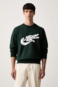 Lacoste bluza męska bawełniana zielona SH9989