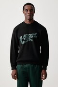 Lacoste μπλούζα ανδρική βαμβακερή μαύρη SH9989