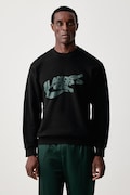Lacoste μπλούζα ανδρική βαμβακερή μαύρη SH9989