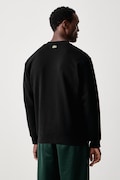 Lacoste bluza męska bawełniana czarna SH9989