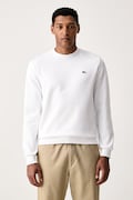 Lacoste μπλούζα ανδρική βαμβακερή λευκή SH9801