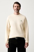Lacoste bluza męska bawełniana beżowa SH9801